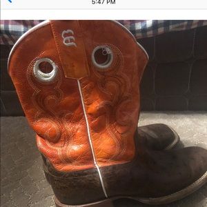 Boys cowboy boots in great corny